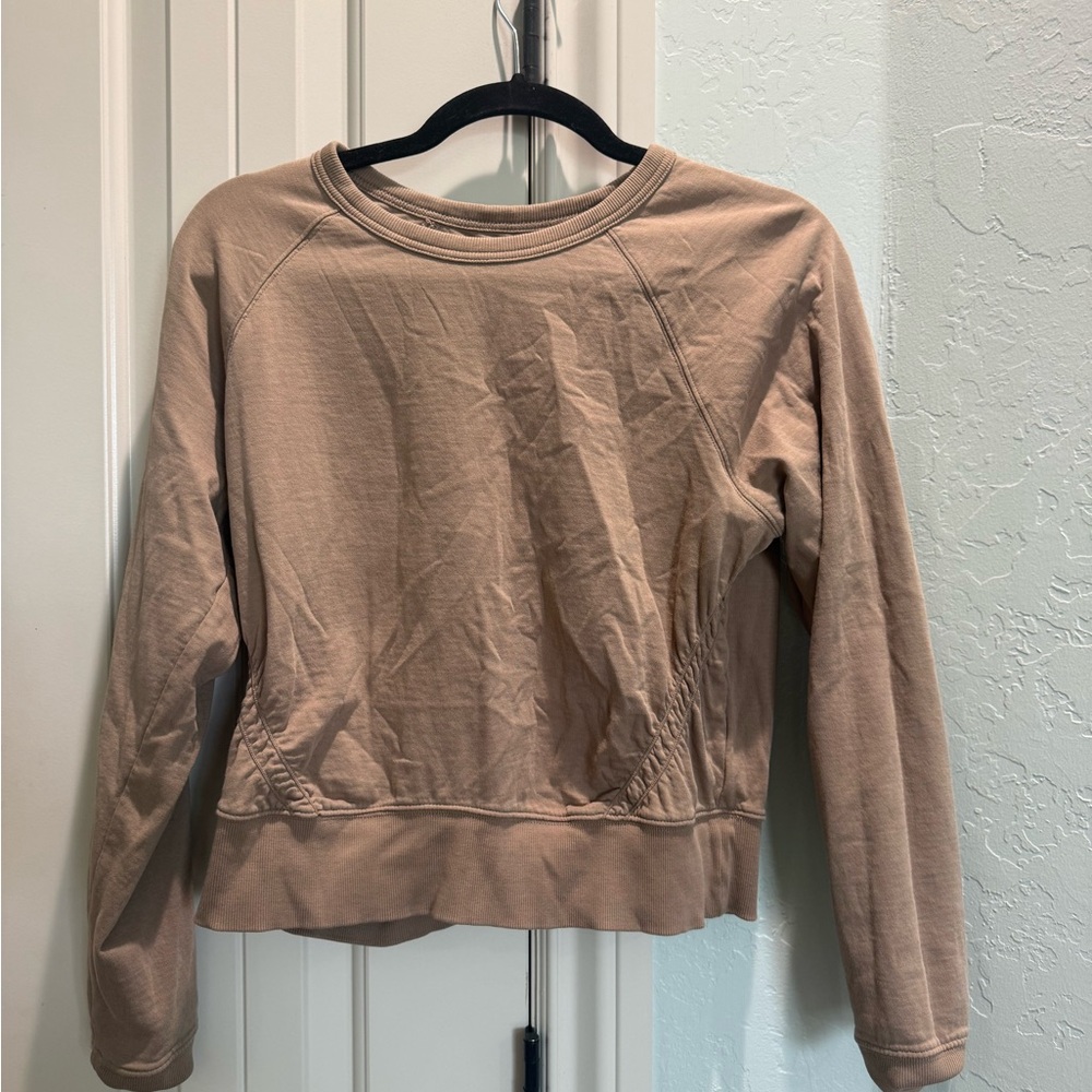 Athleta cropped sweatshirt